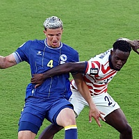 Folarin Balogun o crvenom kartonu protiv BiH: "Nisam imao gdje s nogom, žuti bi bio pravedniji"