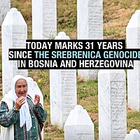 Habib Nurmagomedov odao počast žrtvama genocida u Srebrenici, objavu vidjeli milioni ljudi