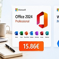 Ljetna rasprodaja: Doživotni MS Office 2024 za 15€ i Windows 11 Pro za 11€