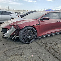 Shaqov modificirani Lucid Air Coupe već je na otpadu, iako je prešao manje od 5.000 kilometara