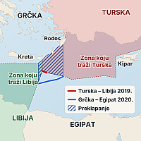 Udarac s neočekivane strane: Tri arapske države okrenule leđa Turskoj i stale uz Grčku u graničnom sporu