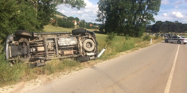 Dvije osobe teško povrijeđene u saobraćajnoj nesreći u Tomislavgradu