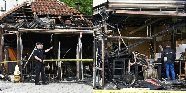 U požaru uništeni ugostiteljski objekti koji su tokom noći planuli u Sarajevu