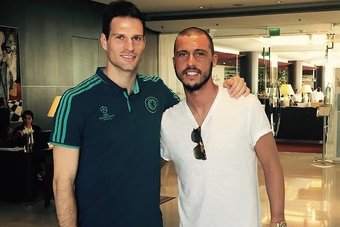 Haris Medunjanin bodrio Asmira Begovića na Dragau