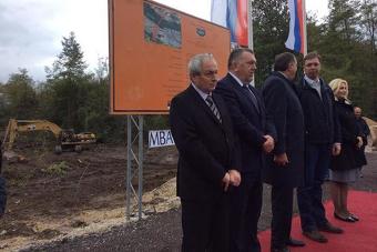 Vučić i Dodik u Bratuncu: Ozvaničen početak gradnje mosta