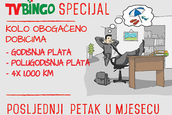 TVBINGO Specijal uz Jackpot od 1.442.000,00 KM