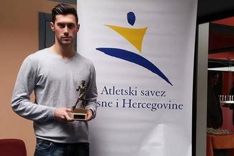 Rusmir Malkočević najbolji atletičar BiH u kategoriji juniora za 2015. godinu