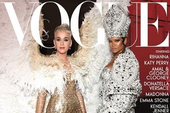 Rihanna i Katy Perry u neobičnim izdanjiima pozirale za Vogue