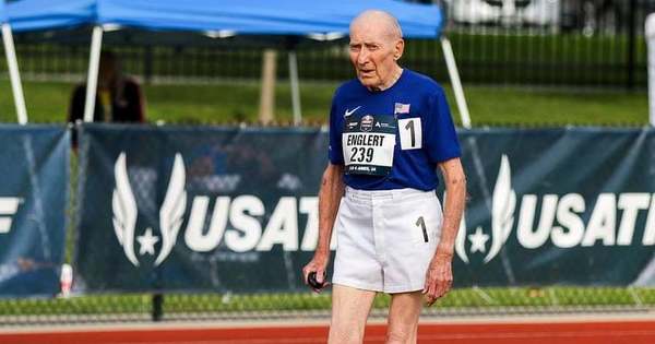 Rodney Englert Roy Englert u 96. godini istrčao pet kilometara: Zabavno je stići do cilja