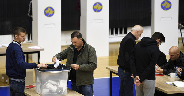 Slikovni rezultat za Demokratski savez Kosova i Pokret Samoopredjeljenje dobili najviše glasova