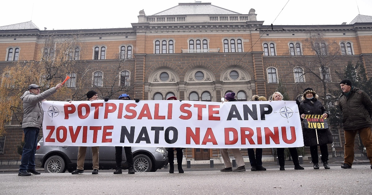 Održani protesti građana ispred Predsjedništva BiH: Evropo, gdje si?