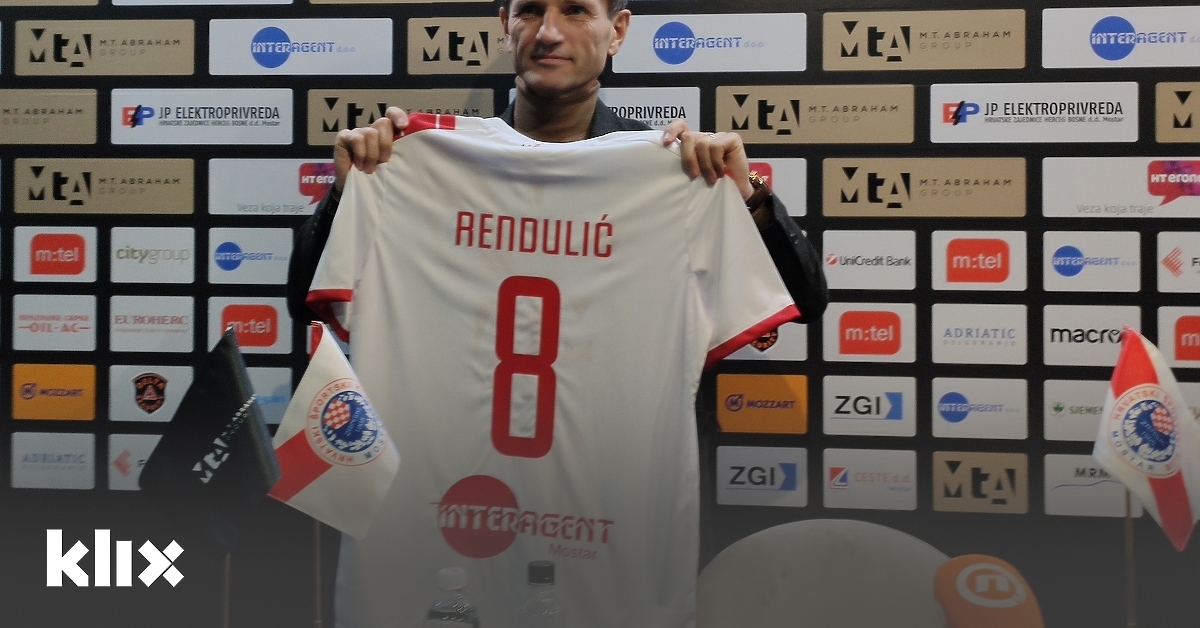Krunoslav Rendulić zvanično preuzeo Zrinjski i najavio borbu za duplu krunu