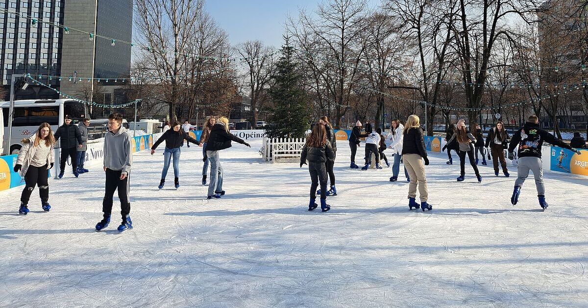 Općina Novo Sarajevo Omogućeno besplatno klizanje djeci iz drugih gradova