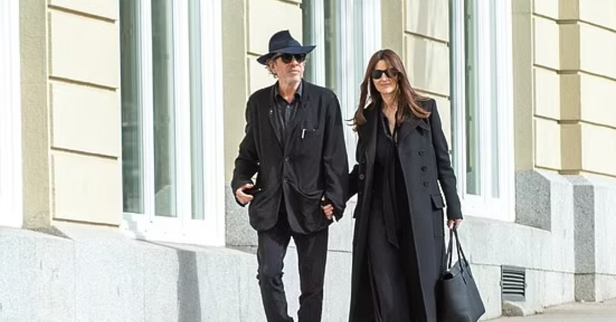 Monica Bellucci i Tim Burton prošetali Madridom držeći se za ruke