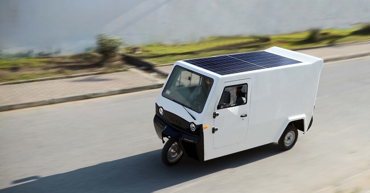 Bako B1 je solarno-električni trickl koji dostavlja pakete i u najuže ...