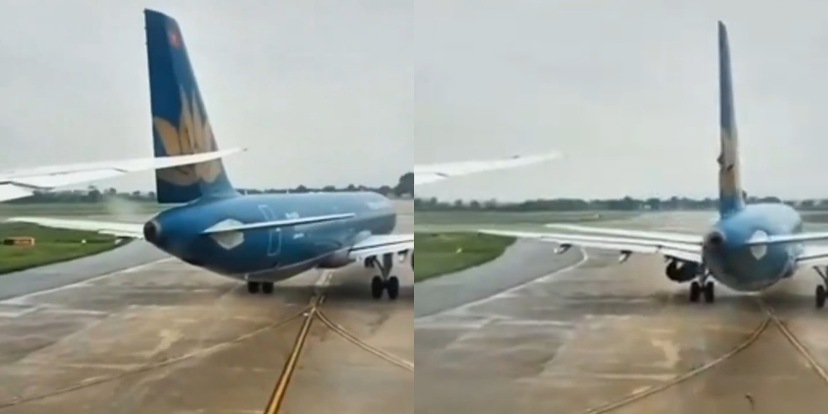 Krilo aviona presjeklo rep druge letjelice na pisti aerodroma u Hanoju