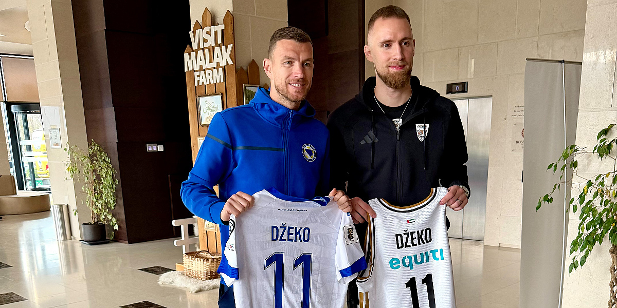 Džanan Musa na Ilidži posjetio Edina Džeku, razmijenili su potpisane dresove