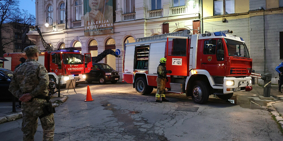 Sarajevo: Vatrogasci u posljednjim sekundama spriječili veliku eksploziju u centru grada