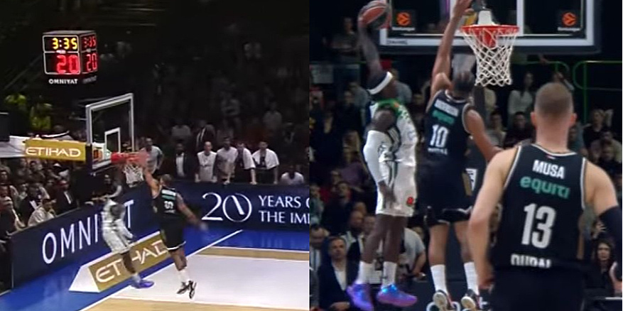 Pogledajte potez večeri u Zetri: Fantastično zakucavanje Nunna oduševilo sarajevsku publiku