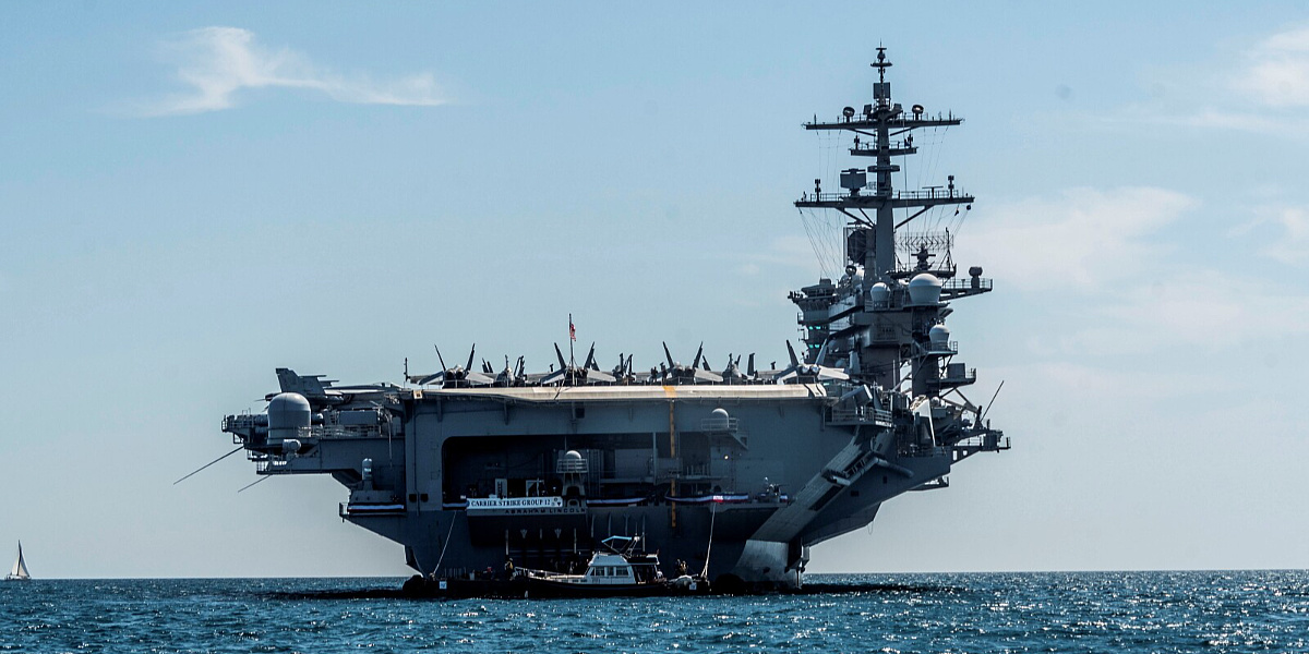 Iz Irana kažu da su ciljali američki nosač aviona USS Abraham Lincoln: 