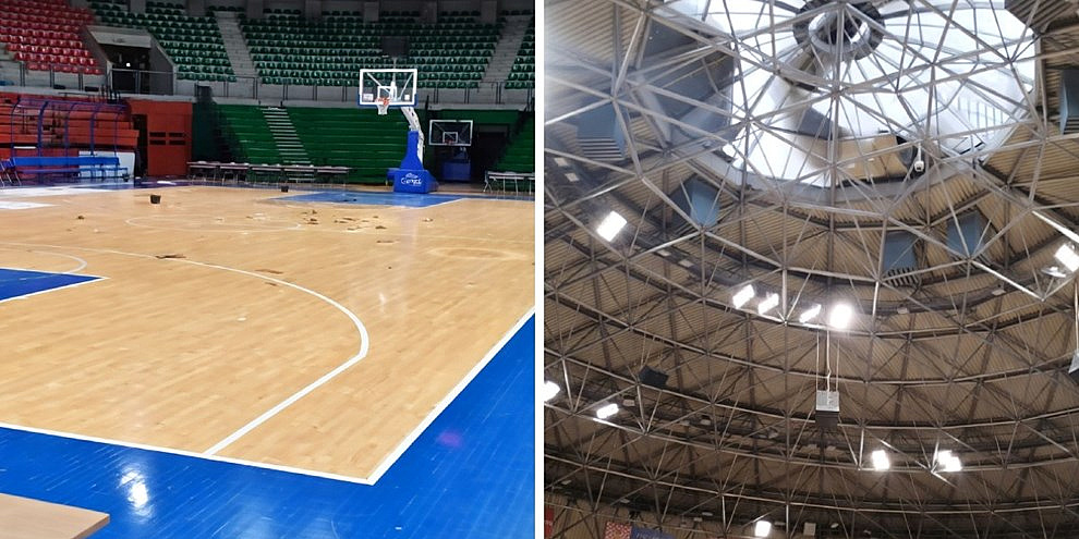 Olujno nevrijeme pogodilo Zagreb, urušio se krov Cibonine dvorane 