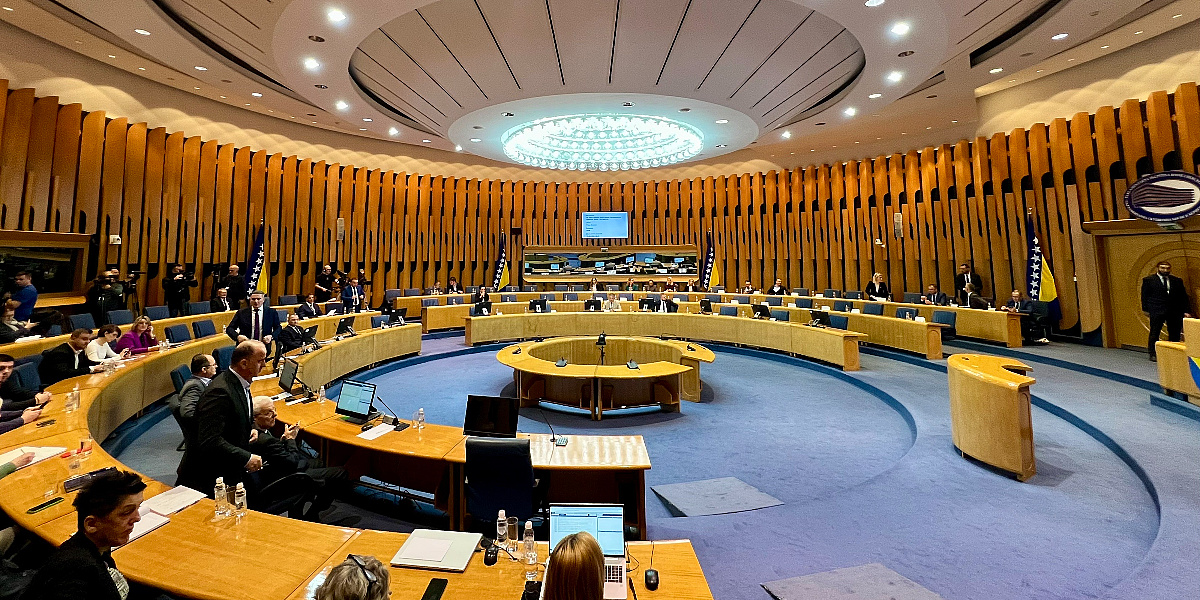 Dom naroda BiH trebao hitno zasjedati, ali se delegati SNSD-a i HDZ-a nisu ni pojavili