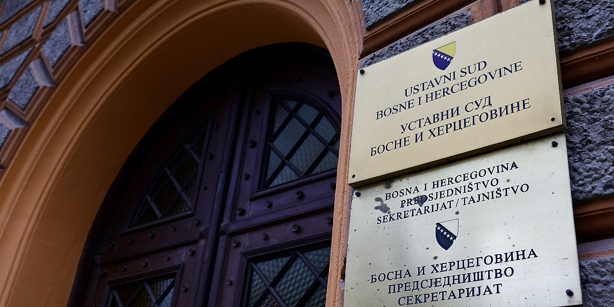 Ustavni sud BiH utvrdio ništavnost odluke o glavnom pregovaraču BiH za EU jer je nije potvrdio Dom naroda