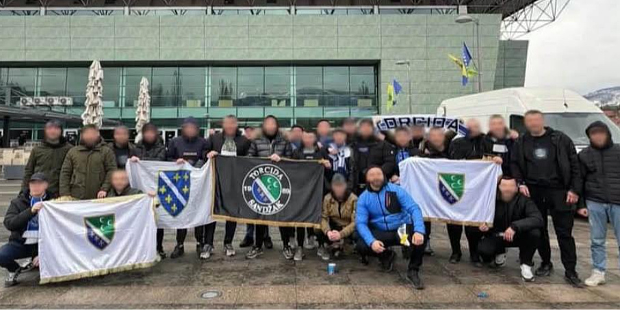 Torcida Sandžak ne može bez svojih Zmajeva: Vatreni Novopazarci već su stigli u Zenicu