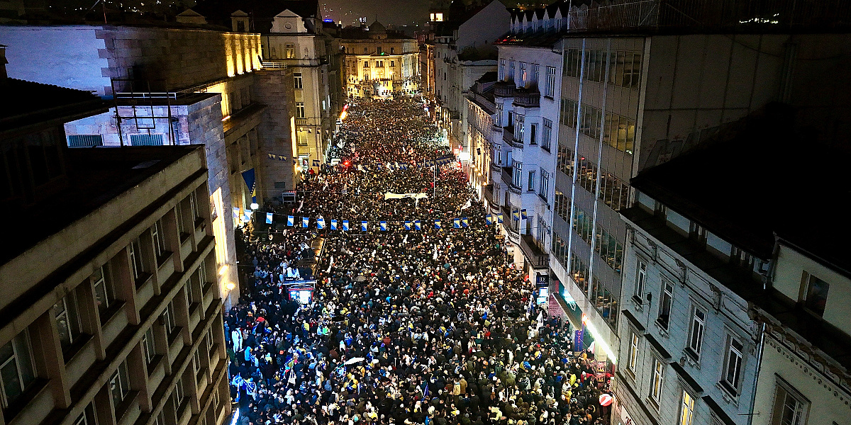 Kako historijsko slavlje u Sarajevu izgleda iz zraka