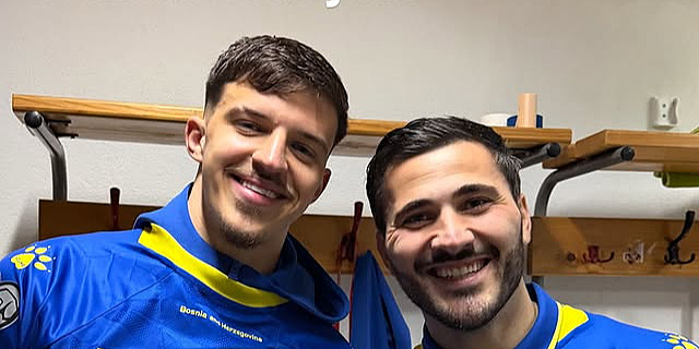 Muharemović i Kolašinac skupa iz svlačionice: 