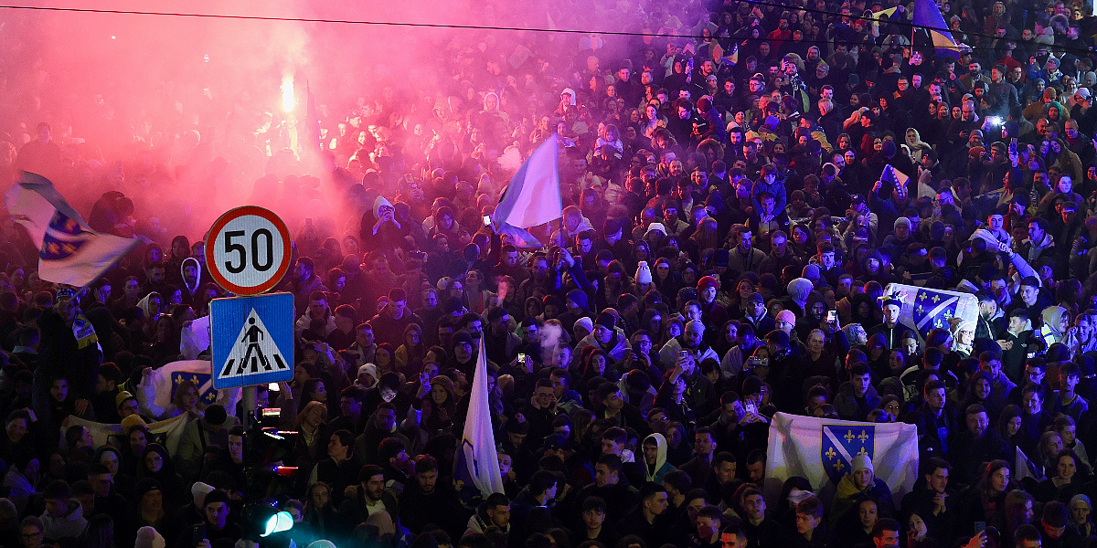 Legendarni Baho Topalbećirević izazvao ludnicu riječima ispred Vječne vatre u Sarajevu