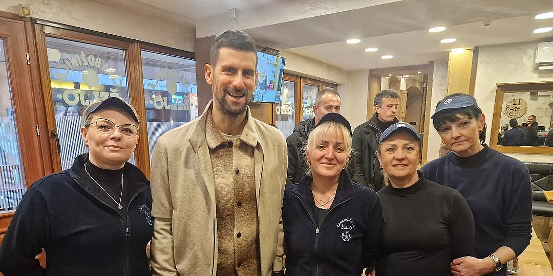 Novak Đoković uoči utakmice u Zenici posjetio i sarajevsku ćevabdžinicu: 