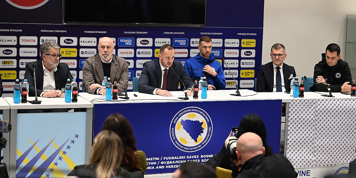 Gledajte konferenciju za medije Zeljkovića, Barbareza, Džeke i Zmajeva nakon plasmana na Mundijal