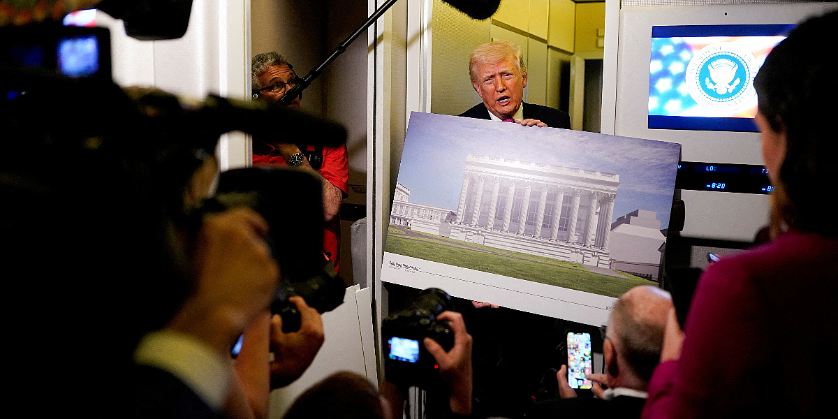 Okružni sudija zaustavio izgradnju 400 miliona dolara vrijedne plesne dvorane u sklopu Bijele kuće