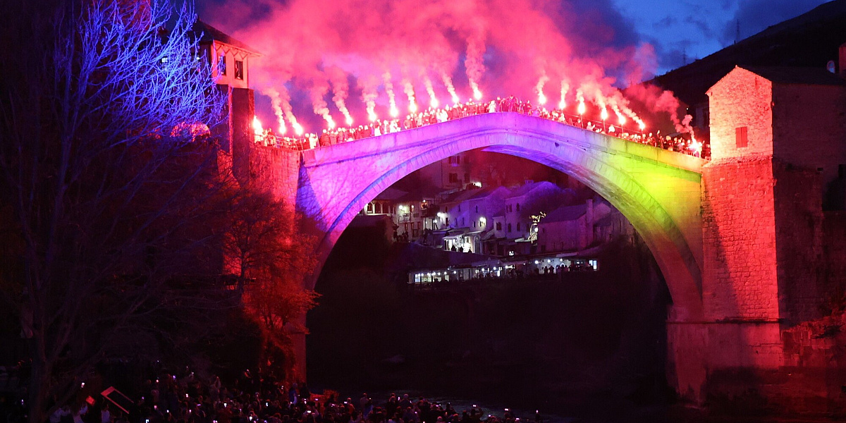 Stari most izgleda spektakularno na dočeku Barbareza, selektor obećao da nas nikad neće iznevjeriti