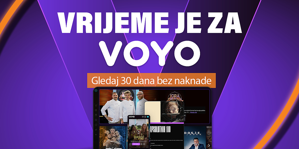 VOYO je stigao na Moja TV: Gledajte hit serije, filmove i sport bez naknade 30 dana