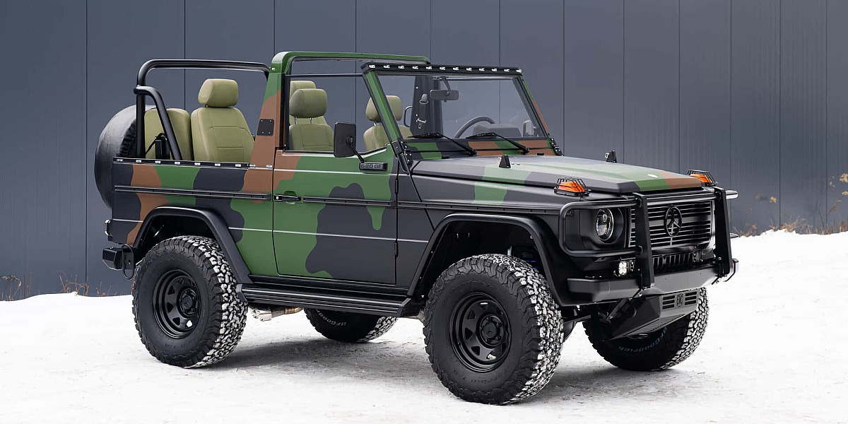 EMC za osnovu restomod projekata koristi samo stare vojne G-Klase