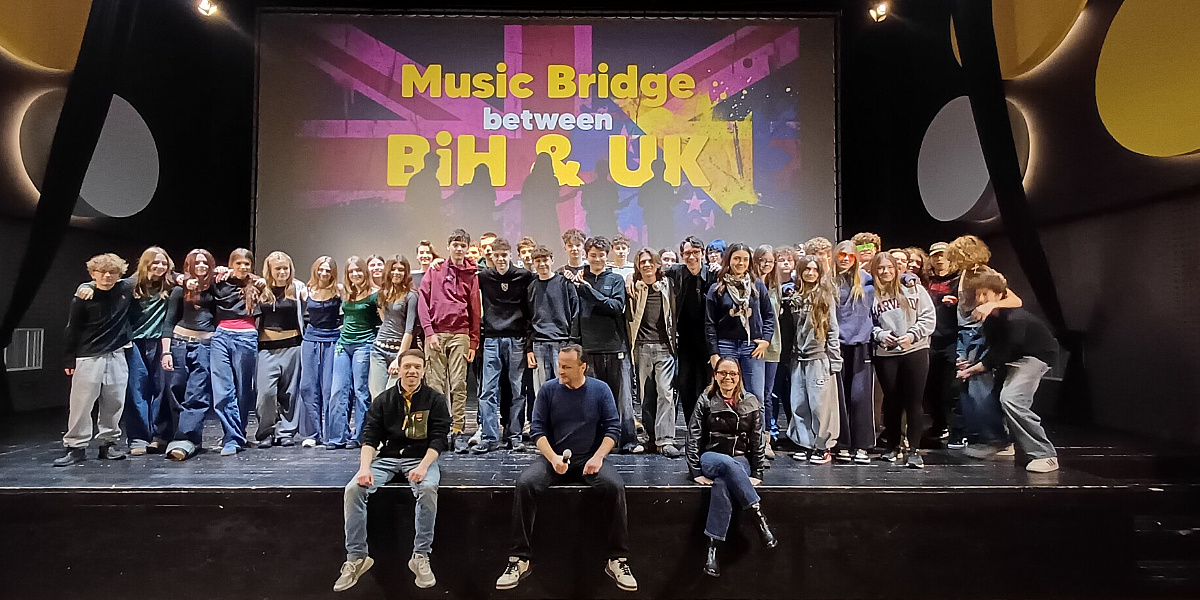 Muzički most Sarajevo - London: Pop Rock škola Sarajevo spaja mlade, kulture i budućnost