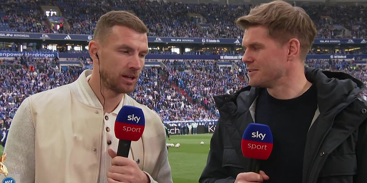 Džeko gostovao na njemačkom Skyu uoči duela Schalkea, ohrabrio je sve bh. navijače