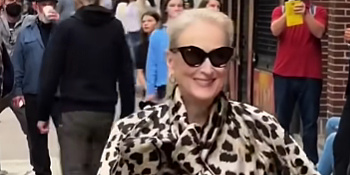 Meryl Streep pozirala u elegantnom izdanju: Neobična košulja s leopard printom u prvom planu