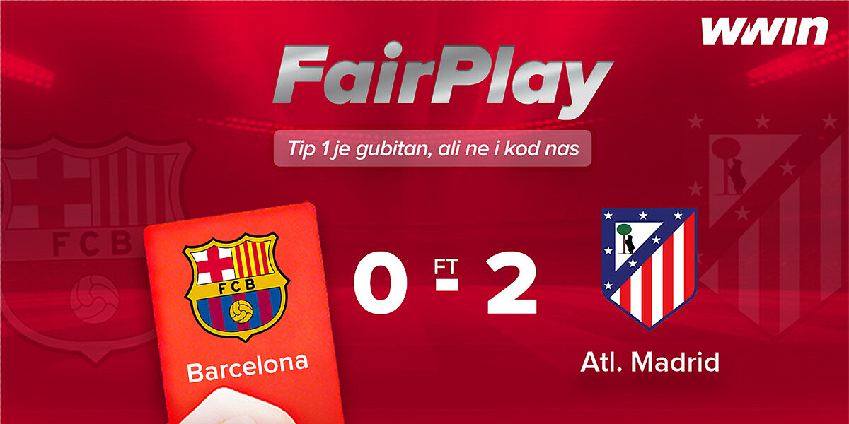 Crveni karton prelomio utakmicu – ali ne i tiket: FairPlay kvota 1 na djelu