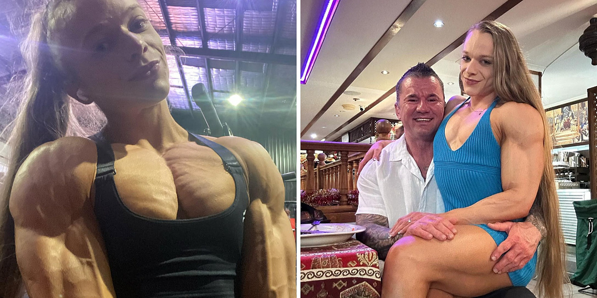 Fotografije australske bodibilderice s mužem su hit na internetu, fizički je snažnija od njega