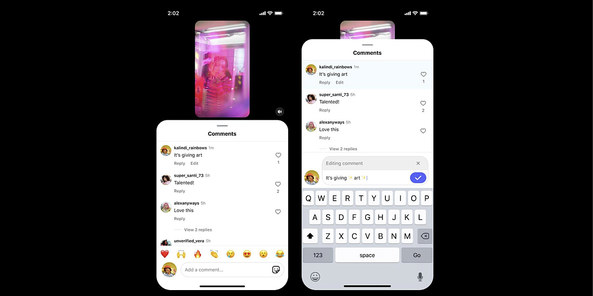 Instagram uveo mogućnost uređivanja komentara, ali u roku od 15 minuta