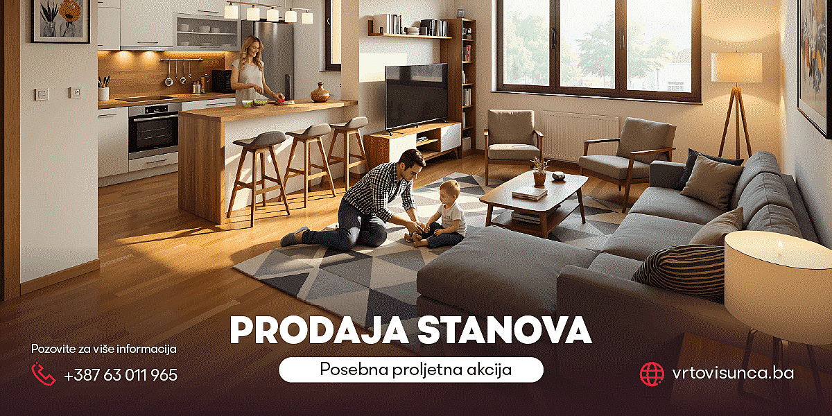 Proljetna akcija u Vrtovima sunca: Posljednjih 10 stanova dostupno uz posebne uslove