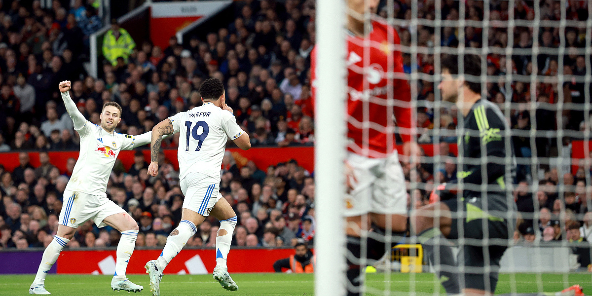 Leeds pobijedio Manchester United na Old Traffordu i napravio veliki korak ka opstanku u društvu najboljih