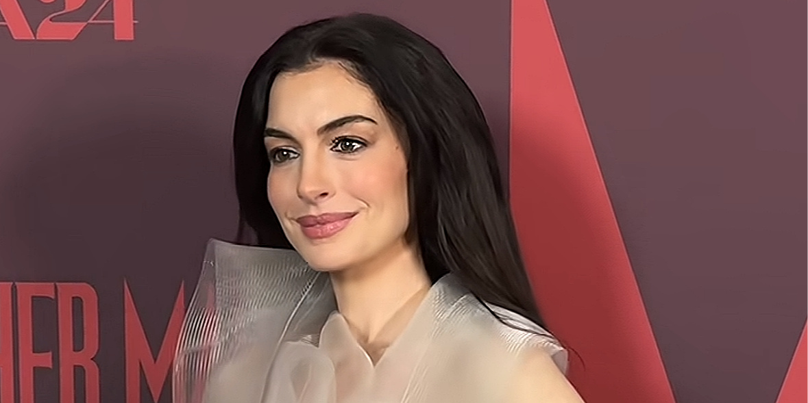 Anne Hathaway na premijeri filma prošetala u dramatičnoj haljini sačinjenoj od prozirnih traka