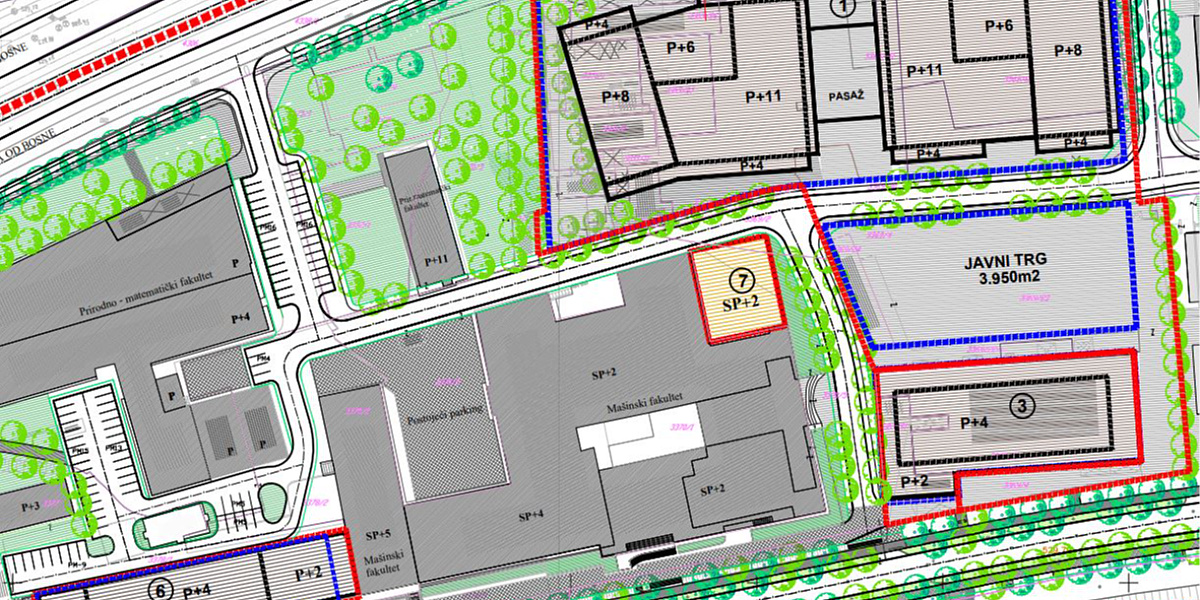 Transformacija dijela Sarajeva pod oštrim kritikama UNSA: Ko će izgurati svoje u "Kvadrantu C"?