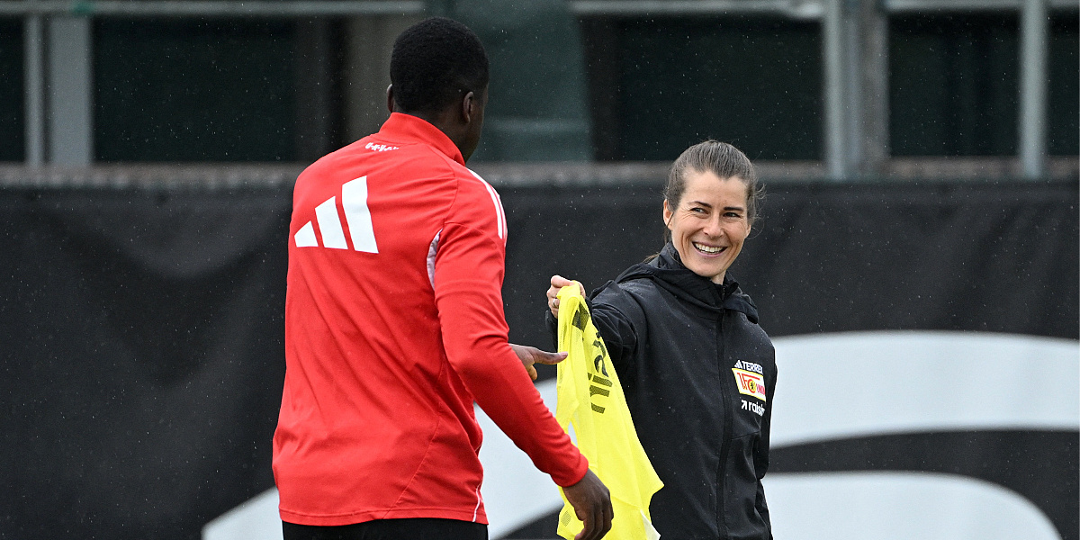 Trenerica Union Berlina održala prvi trening na novoj poziciji: 