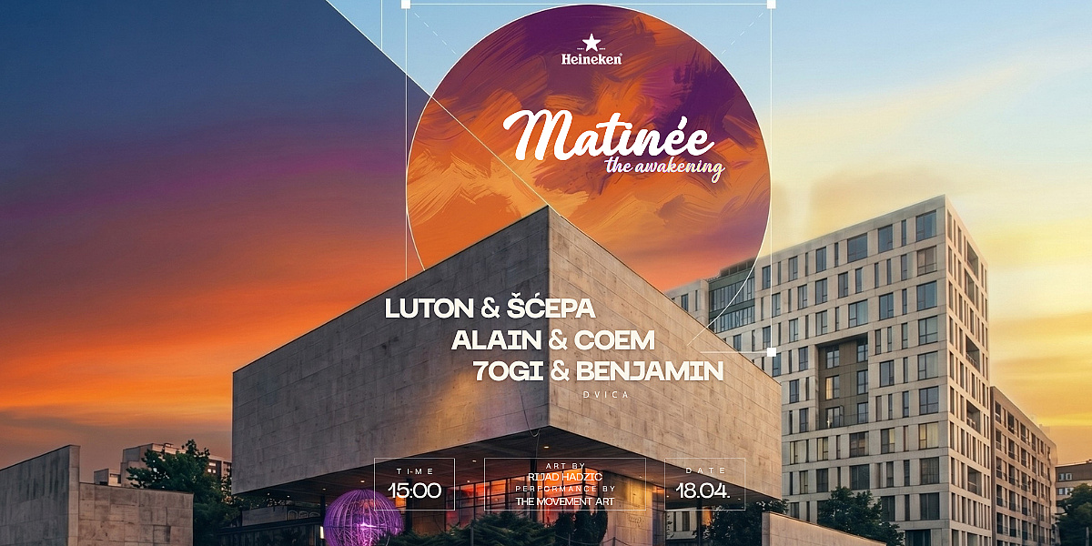 Luton & Šćepa 18. aprila otvaraju novu Matinée sezonu u Sarajevu