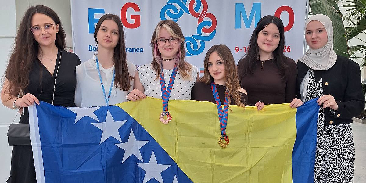 Na ovogodišnjoj Evropskoj matematičkoj olimpijadi učenice iz Sarajeva osvojile zlato i bronzu